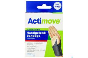 Sie sehen eine Packung Handgelenksbandagen Actimove/sport Einstellbar 14-20cm 75626 1st, Produktbild: 01 Handgelenksbandagen Actimove/sport Einstellbar 14-20cm 75626 1st, A-Nr.: 5263359 - 01
