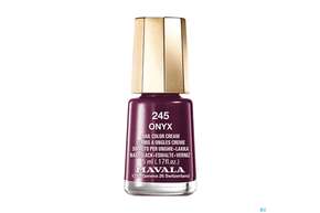 Sie sehen eine Packung Mavala Nagellacke 245 Onyx 5ml, Produktbild: 01 Mavala Nagellacke 245 Onyx 5ml, A-Nr.: 3257202 - 01
