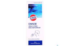 Sie sehen eine Packung Emser Hals +rachenspray 20ml, Produktbild: 01 Emser Hals +rachenspray 20ml, A-Nr.: 3487942 - 01